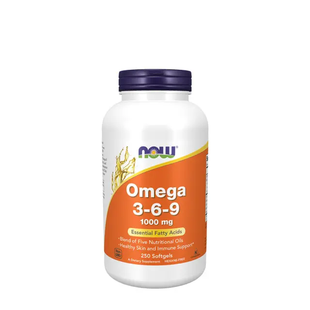 Now Foods Omega 3-6-9 1000 mg 250 Softgels