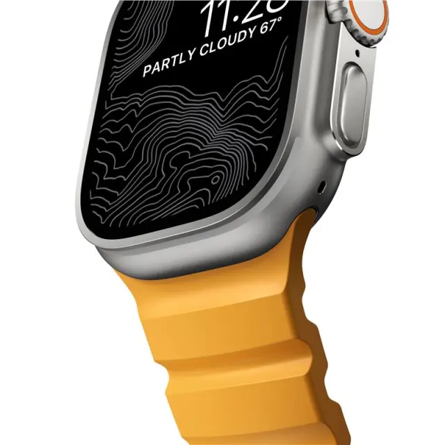 NOMAD Wrist Band Rocky Point Band Apple Watch 46mm/49mm Yellow 2