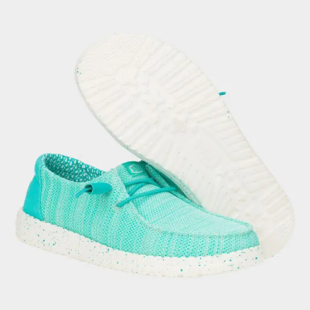 Παπούτσια Γυναικεία Hey Dude Wendy Stretch Sox E70877-4VB Γαλάζιο - 36 3
