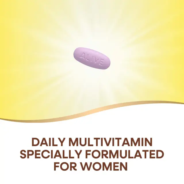 Nature's Way Alive!® Women's Complete Multivitamin 130 Tablets 3