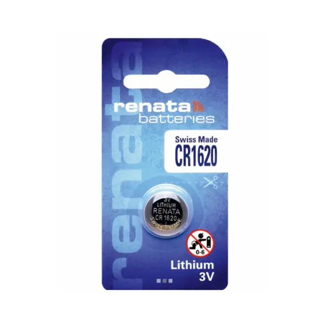 RENATA Lithium CR1620 3V μπαταρία λιθίου ρολογιών 1 τμχ 2