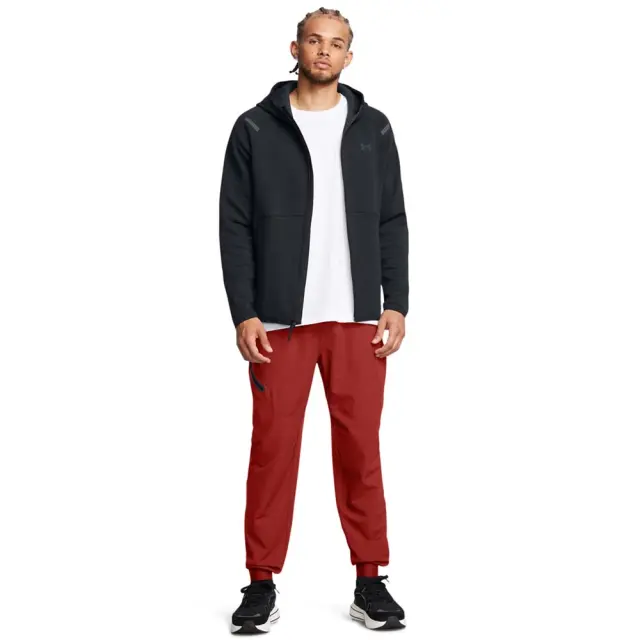 Under Armour Men's Unstoppable Fleece Full-Zip Hoodie Μαύρο 1389352-001 (Under Armour) 3