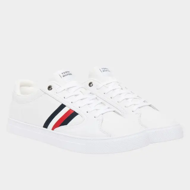 Tommy Hilfiger - Ανδρικά Sneakers Icon Court Stripes FM0FM05628-YBS Λευκό - 46 2