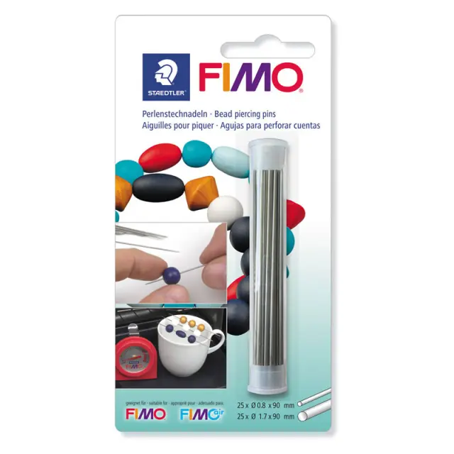 Fimo Βελόνες Τρυπήματος για Χάντρες - 50τεμ