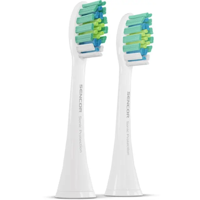 Sencor SOX 015 Premium Ανταλλακτικές Κεφαλές για Καθαρισμό και Προστασία των Ούλων Συμβατές με Οδοντόβουρτσες Sencor SOC της Σειράς 1,2 και 3 2