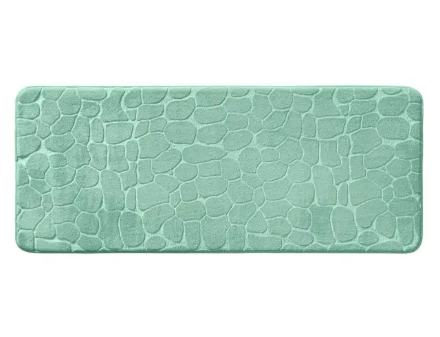 Πατάκι Μπάνιου Ricochet Douceur d'intérieur με memory foam και διαστάσεις 50x120cm - Lime Green 1802102 2