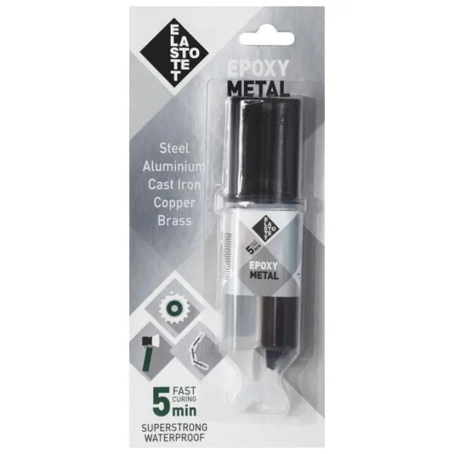 Εποξειδική Κόλλα Μετάλλου Elastotet Epoxy Metal 5min - 28ml