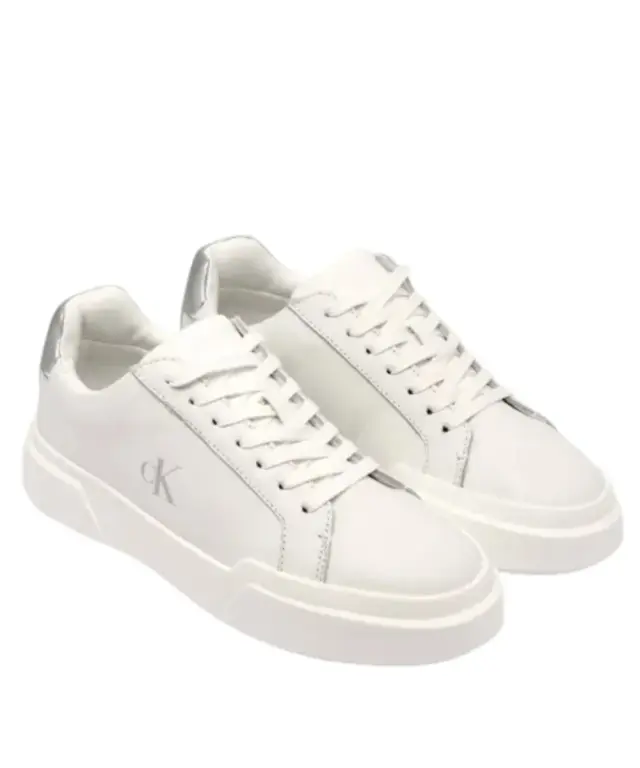 Calvin Klein - Γυναικεία Sneakers Met. Cupsole YW0YW01948-0LC Λευκό 2