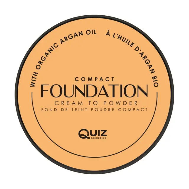 Quiz Compact Foundation cream to powder Medium N02 10gr