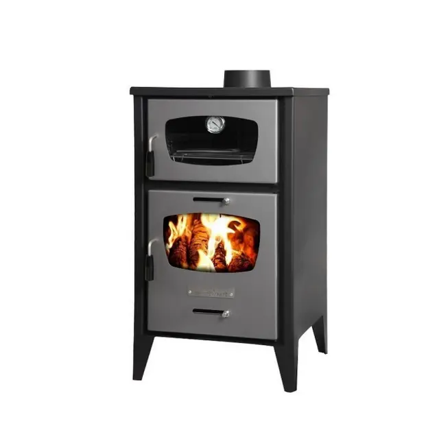 StarStoves Σόμπα Ξύλου από Ατσάλι ST218 14kW Μαύρη 3