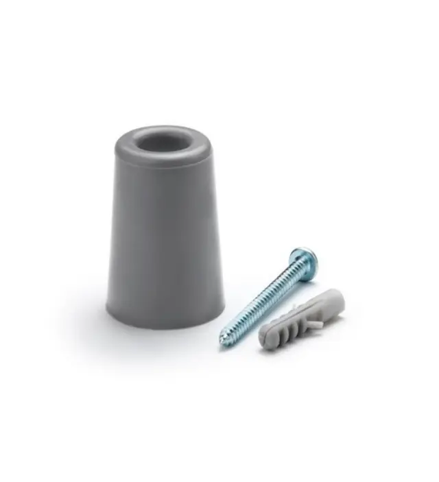 ΣΤΟΠ ΠΟΡΤΑΣ ΔΑΠΕΔΟΥ ΜΕ ΒΙΔΕΣ INOFIX 3047 51x38x38MM ΠΛΑΣΤΙΚΟ Γκρι