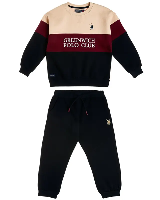 Σετ φόρμας φούτερ Greenwich Polo Club με κέντημα
