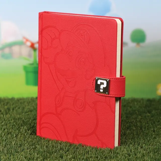 Nintendo Super Mario Notebook A5 (Aνάγλυφο) 2
