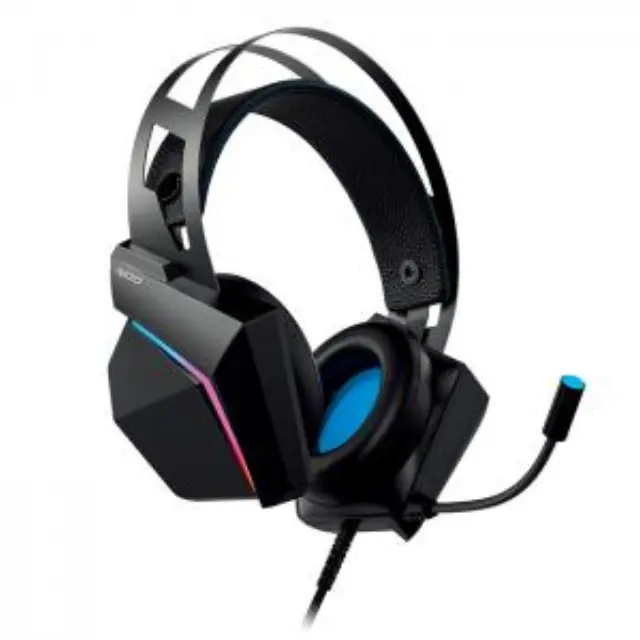 Gaming headset με εύκαμπτο μικρόφωνο και RGB LED φωτισμό. 2