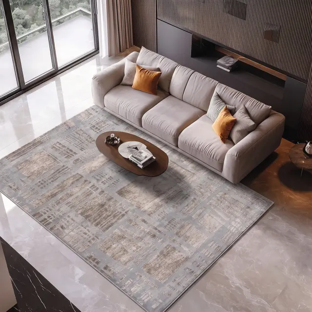 Beauty Home Χαλί Zenia Art 9446 Μπεζ,Γκρι 200x290 2
