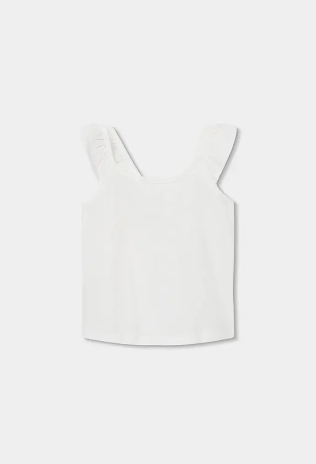 Boboli Knit t-shirt flame για κορίτσι 433112-1111