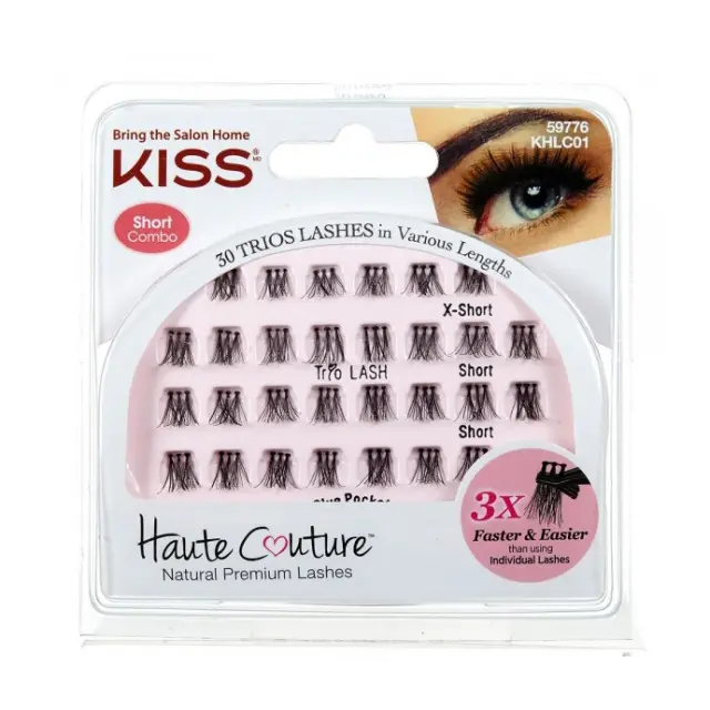 KISS Haute Couture Trio Lashes Classy Short Combo 30τμχ
