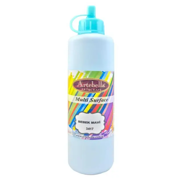 Artebella Ακρυλικό Χρώμα Multi Surface - 3417 Baby Blue - 500ml