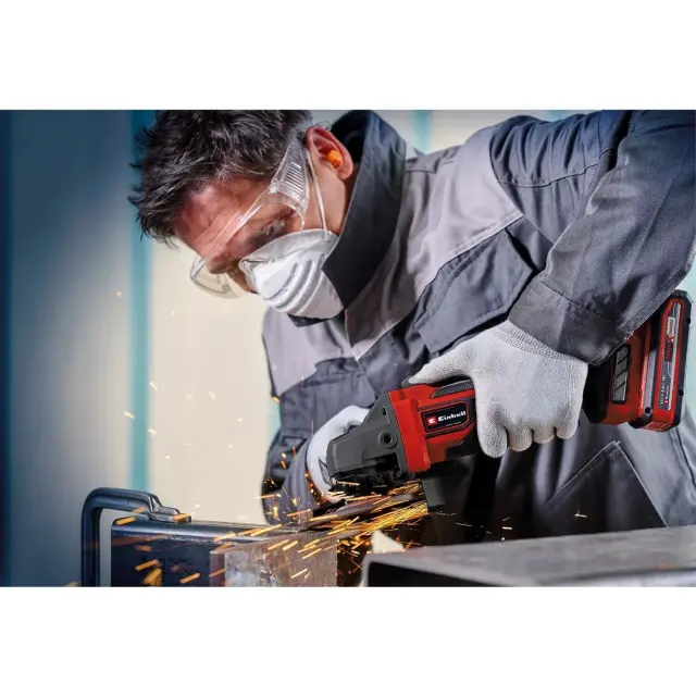 Einhell 4431155 - Γωνιακός Τροχός Μπαταρίας 125mm TP-AG 18/125 CE Q BL (Χωρίς Μπαταρία και Φορτιστή) 2