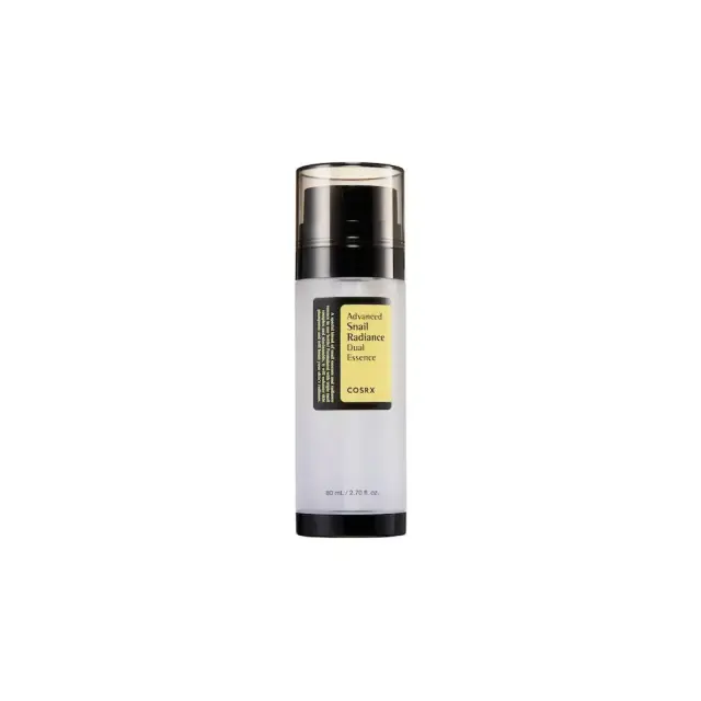 Cosrx Advanced Snail Radiance Dual Essence Προσώπου για Εντατική Ενυδάτωση, Ανάπλαση, Λάμψη και Βελτίωση της Ελαστικότητας, 80ml