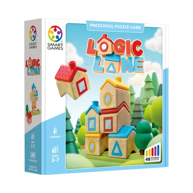 Smartgames επιτραπέζιο ξύλινο 'Μονοπάτι λογικής' (48 challenges) / 152773 (SmartGames)