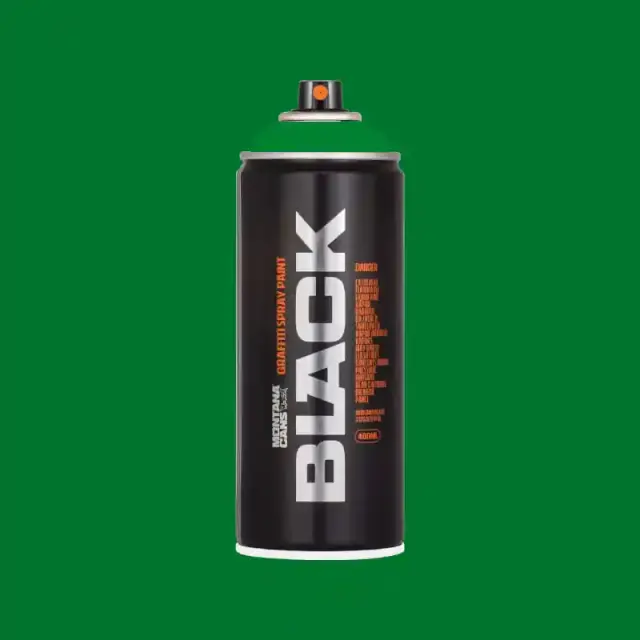 Montana Black Spray Paint 400ml BLK-6095 Plant