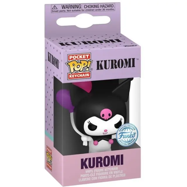 Funko Pocket Pop! Sanrio: Kuromi - Kuromi (Balloon) (Special Editon) Vinyl Figure Keychain 2