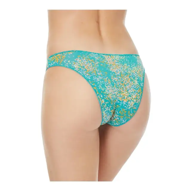 Minerva Γυναικείο Slip Rio Modal Fimelle - Διπλό Πακέτο, Χρώμα Coral - Emerald Splashes 3