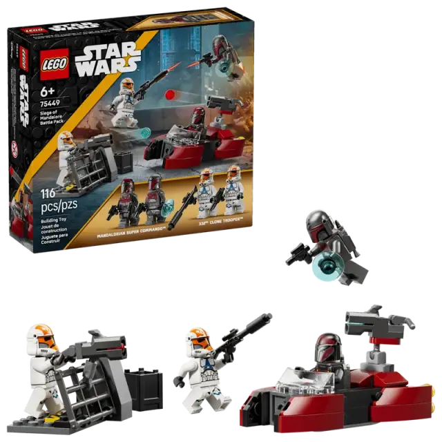 LEGO® Star Wars Siege of Mandalore Battle Pack για 6+ Ετών 116τμχ - 75449 2