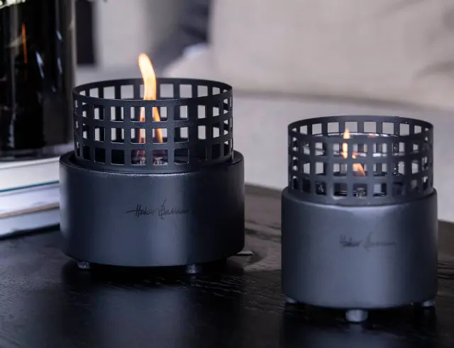 Επιτραπέζια Εστία Φωτιάς Signal Hill Tenderflame με διάρκεια καύσης 9 - 10 ώρες, χωρητικότητα δεξαμενής 300ml και διαστάσεις 12x14cm - Black TF-600010