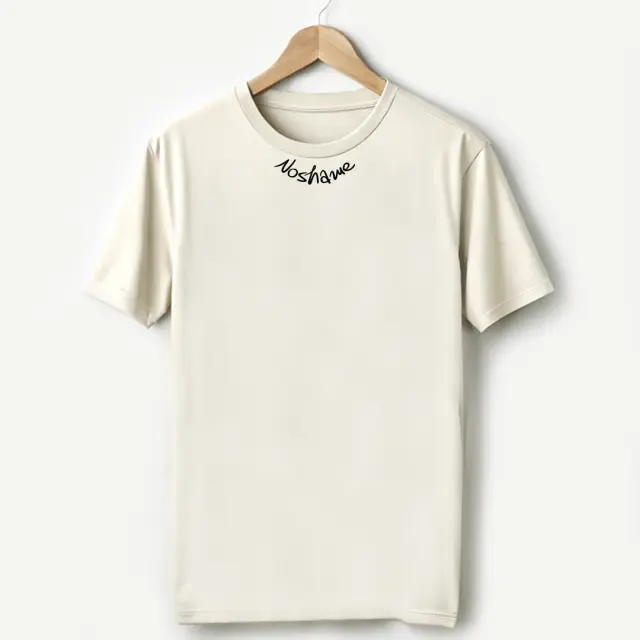 T-shirt Noshame® Signature Off-white με Τύπωμα - 122301 - XXL 2