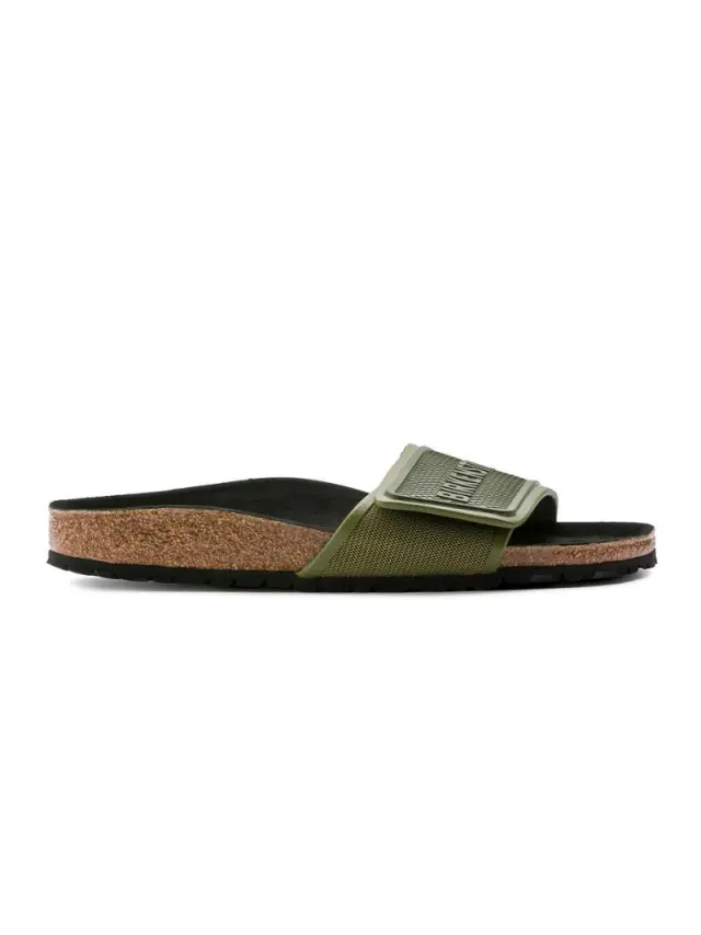 Birkenstock Πέδιλα Unisex Birko-Flor(ανθεκτικό υλικό της Birkenstock-επιτρέπει την επαφή με το νερό) Πράσινο BIR/TEMA 1013239 GREEN 3