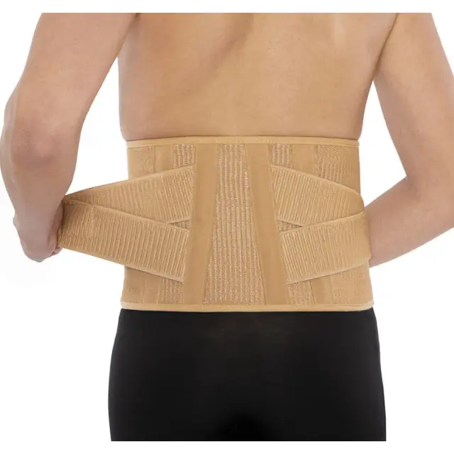 Anatomic line Ζώνη Οσφύος Πολλαπλών Παθήσεων Gold Ύψος 20cm 3XL (5154) Μπεζ, 1τμχ 2