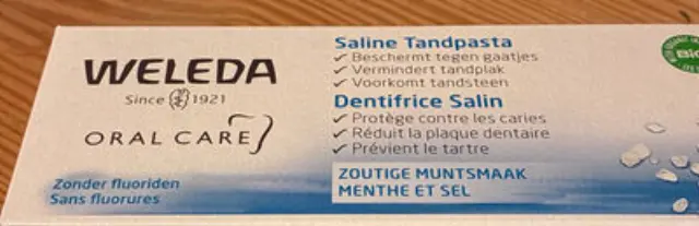 WELEDA Salt Οδοντόκρεμα Χωρίς Φθόριο για Ουλίτιδα & Τερηδόνα 75ml