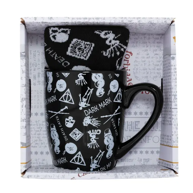 Σετ Κούπα κεραμική + Κάλτσες HARRY POTTER Dark Mark Mug 315ml + Socks 36-41 GP86940 2