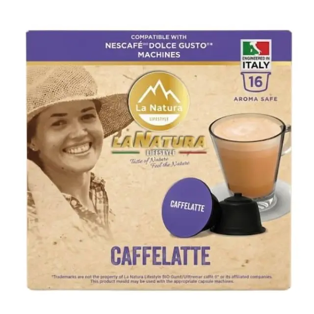 La Natura Lifestyle Cafe Latte 16 τμχ | Dolce Gusto