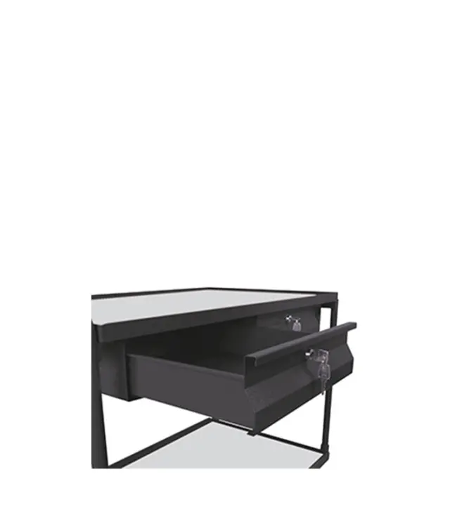 Variofit sw-600.959 Πάγκος Εργασίας Φορητός 2 Επιπέδων για Φορτίο Βάρους ως 250kg 2