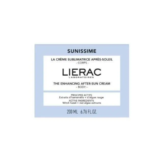 Lierac Sunissime The Beautifying After Sun Cream Body Η Θεϊκή Κρεμά Για Μετά Τον Ήλιο 200ml