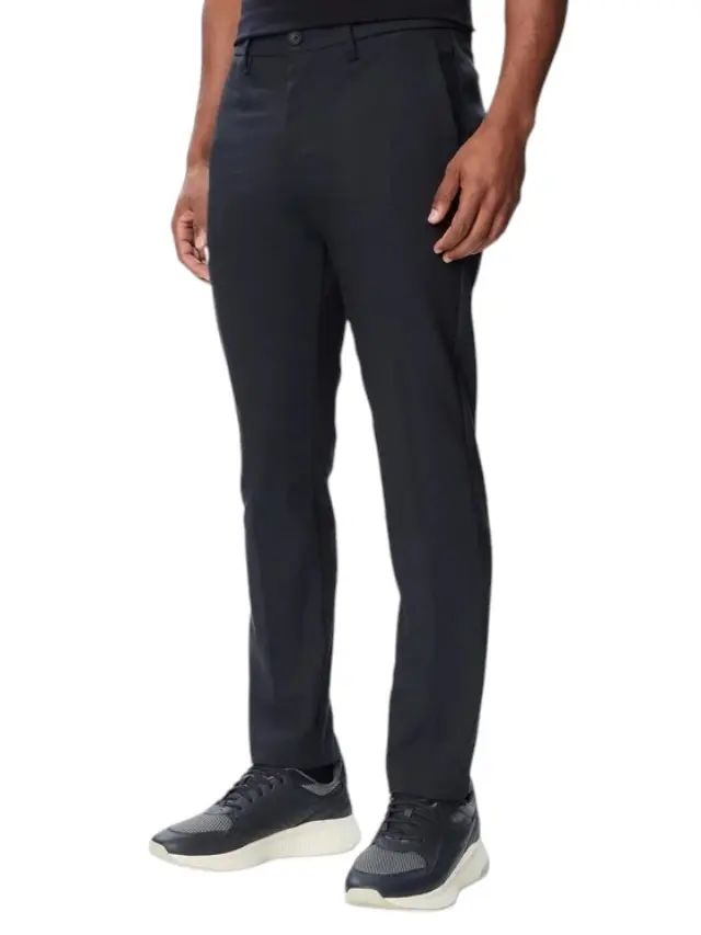 Hugo Boss - Ανδρικό Παντελόνι Slim Fit Tr Commuter SL NextCo 50569813-402 Μπλε Σκούρο