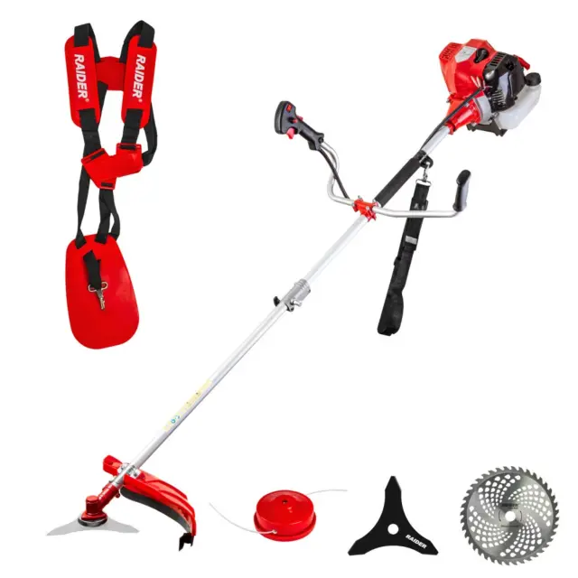 RAIDER Χορτοκοπτικό βενζίνης ώμου/χειρός 3,0hp 7.5kg RD-GBC24
