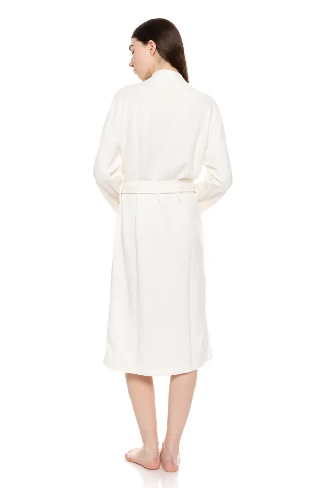 WN-1214 - Grey - ROBE LONG SOFT NATURAL 3