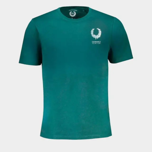 T-Shirt Gian Marco Venturi AU01413A Πράσινο - 2XL