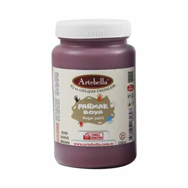 Artebella Δακτυλομπογιά - 8209 Brown - 250ml