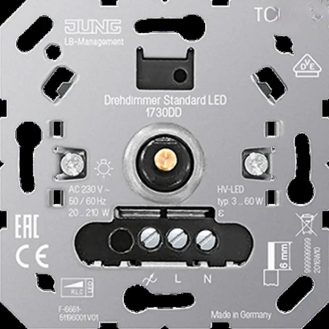 Standard rotary dimmer LED 1730DD