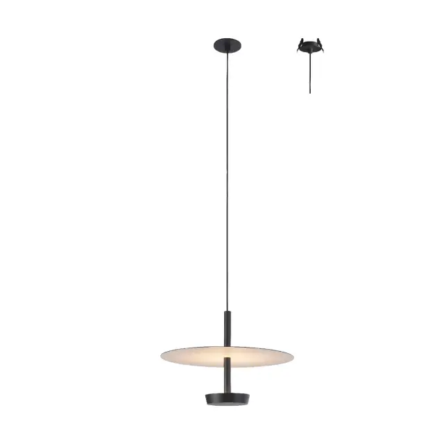 Κρεμαστό Φωτιστικό LED ACA Maison OKN5013PBK Αμμώδες Μαύρο 9W 3000K 310lm / OKN5013PBK