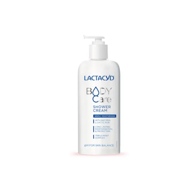 Lactacyd Body Care Κρεμώδες Αφρόλουτρο για πρόσωπο & σώμα για κανονικό, ξηρό και ευαίσθητο δέρμα Deeply Moisturizing, 300ml
