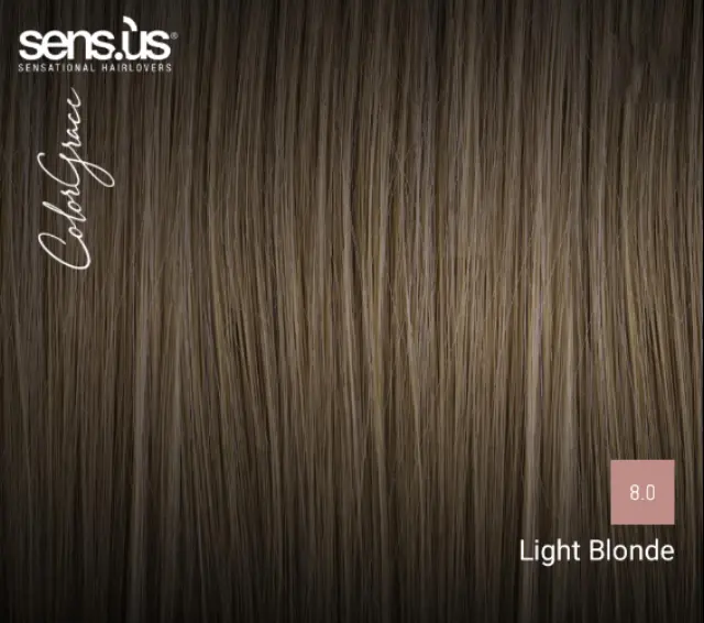 Sensus Color Grace M3K 8.0 Light Blonde 100ml - (μόνιμη βαφή ανοιχτό ξανθό) 2