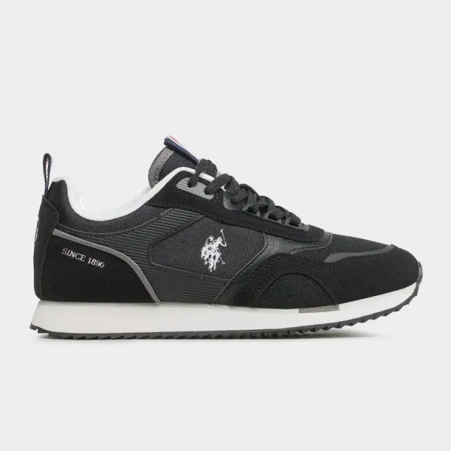 Sneaker U.S Polo Assn. ETHAN001-BLK Μαύρο - 46