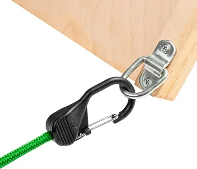 Ιμάντας Πρόσδεσης (Χταπόδι) NITE IZE SLIDELOCK CARABINER BUNGEE Πράσινο 1.2m