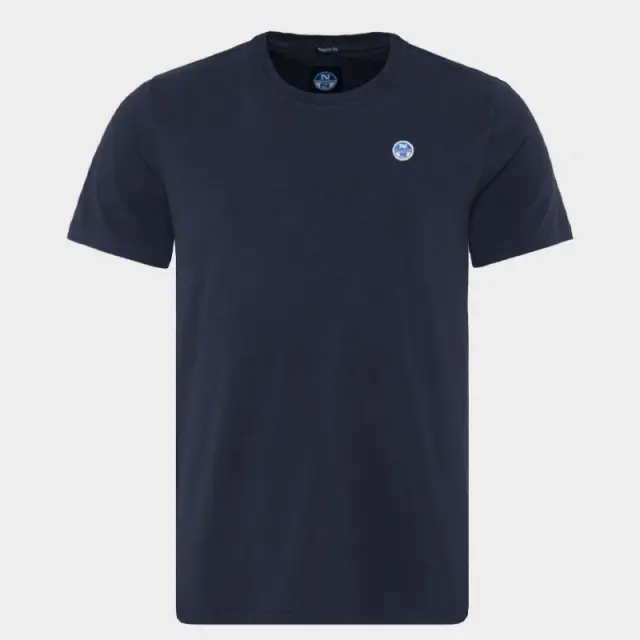 T-shirt Polo North Sails 902831000-802 Σκούρο Μπλε - XL 3